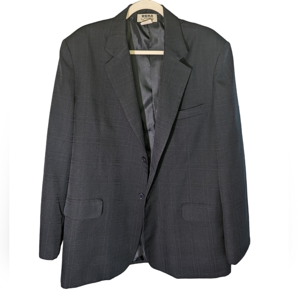 Vintage Men’s Duke Haband Single Breast Oversized Preppy Blazer Size 42R